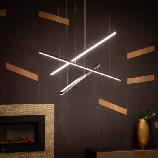 LED šviestuvas Trio Black